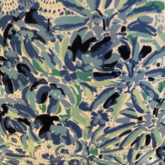 Lilly Pulitzer Wine Carrier Blue Soft Cooler High Maintenance Tailgate Beach NWT - Picture 6 of 7